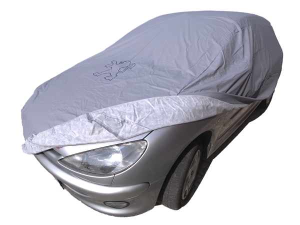 personalised car cover for Peugeot 206